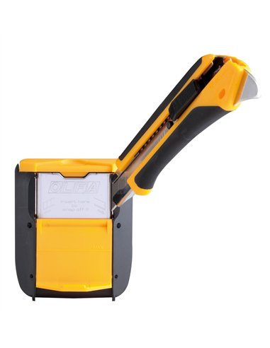 Olfa-DC-5-Contenedor para cuchillas usadas para cinturón o bolsa portaherramientas