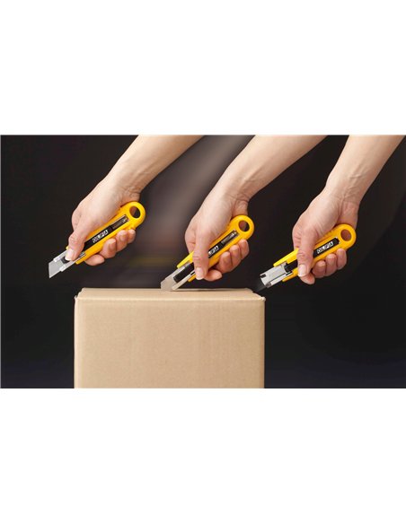 Olfa-SK-4-Cúter de seguridad con cuchilla trapezoidal de 17,5 mm