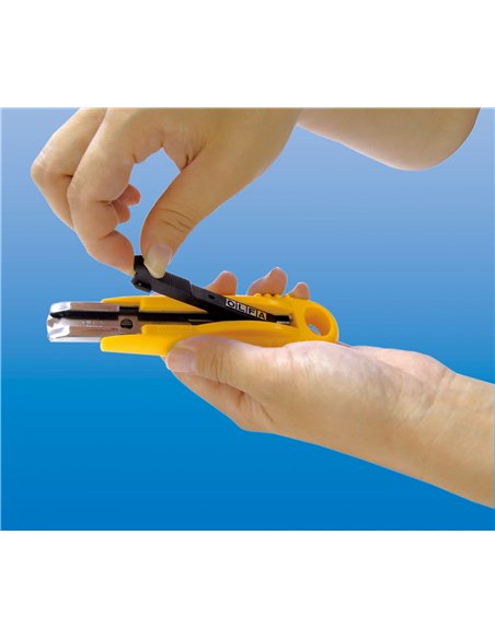 Olfa-SK-4-Cúter de seguridad con cuchilla trapezoidal de 17,5 mm