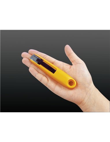 Olfa-SK-7-Cúter de seguridad con cuchilla trapezoidal de 12,5 mm