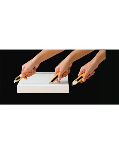 Olfa-SK-7-Cúter de seguridad con cuchilla trapezoidal de 12,5 mm