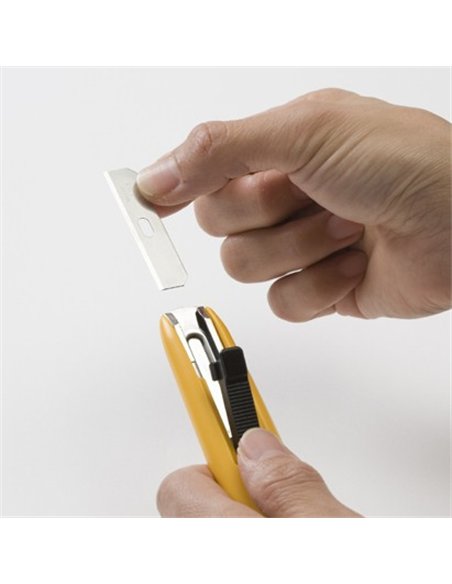 Olfa-SK-7-Cúter de seguridad con cuchilla trapezoidal de 12,5 mm