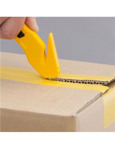 Olfa-SK-10-Cúter de seguridad con cuchilla oculta rectangular de 17,8 mm