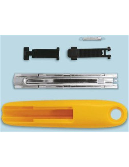 Olfa-SK-7GREEN-Cúter plástico reciclado con cuchilla trapezoidal de 12,5 mm