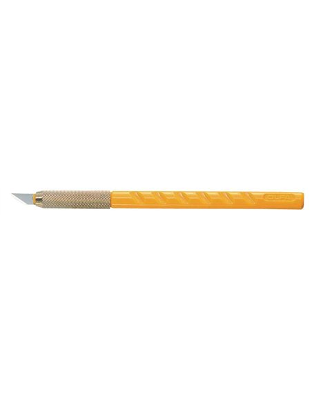 Olfa-AK-1/5B-Cúter artístico con forma de lápiz y 5 cuchillas tipo KB