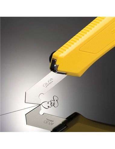 Olfa-PC-L-Cúter para plástico cuchilla de 13 mm (PB-800)