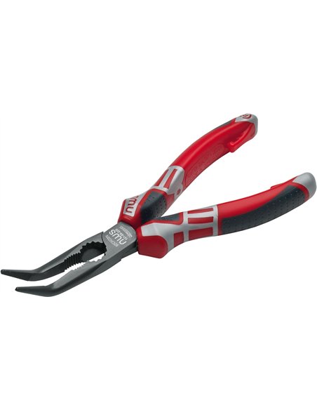 NWS-141-69-205-Alicate boca semiredonda curva Serie 69 Largo 205 mm