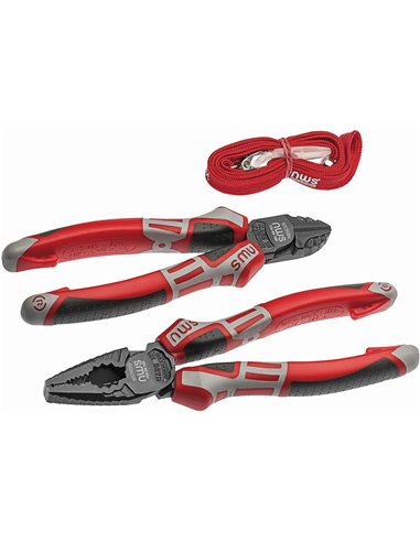 NWS-862-2-Juego de alicate CombiMax 180 mm + alicate corte diagonal 160 mm Serie 69