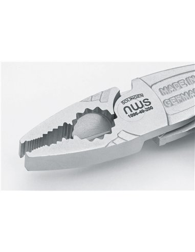 NWS-1096-49-VDE-200-Alicate cabeza acodada multifunción Serie 49 VDE Largo 200 mm