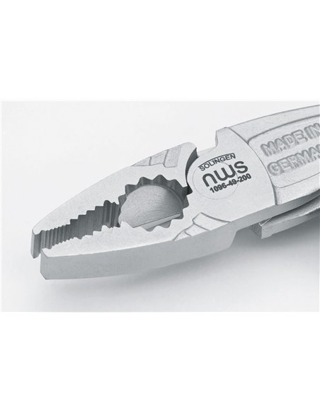 NWS-1096-49-VDE-200-Alicate cabeza acodada multifunción Serie 49 VDE Largo 200 mm