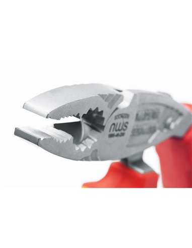 NWS-1096-49-VDE-200-Alicate cabeza acodada multifunción Serie 49 VDE Largo 200 mm