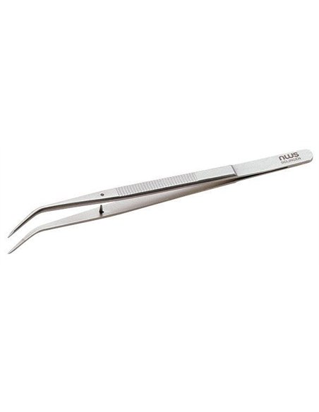 NWS-028C-155-Pinzas precisión soldadura acodadas Inox