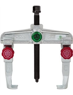 Kukko-20-1+-Extractor de rodamientos universal de 2 patas con regulación rápida (90x100 mm)