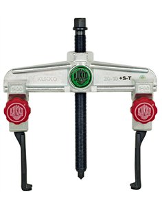 Kukko-20-20+S-Extractor de rodamientos universal de 2 patas para espacios angostos con regulación rápida (200x150 mm)