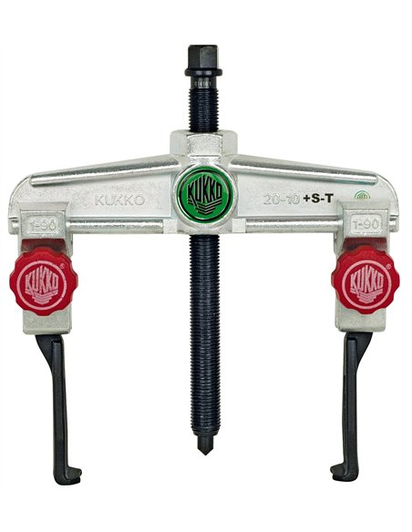 Kukko-20-30+S-Extractor de rodamientos universal de 2 patas para espacios angostos con regulación rápida (350x200 mm)