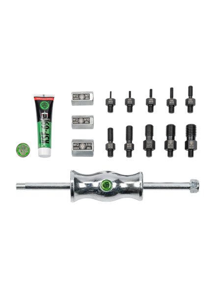 Kukko-223-K-Juego de extractores de piezas con rosca hembra (M3-M16)