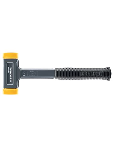 Halder-3380.045-Maza anti rebote Secural Ø 35x45 mm