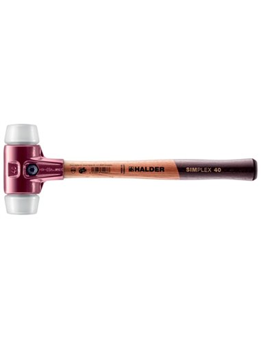 Halder-3007.050-Maza de superplástico Simplex Ø 50 mm