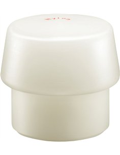 Halder-3208.040-Boca de recambio nylon blanco Simplex Ø 40 mm