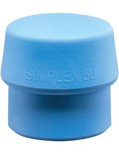 Halder-3201.040-Boca de TPE azul de Ø 40 mm para Simplex
