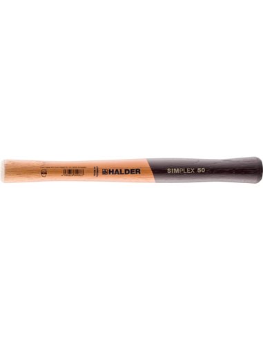 Halder-3244.080-Mango de madera para Simplex Ø 80 mm
