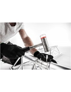 Halder-3677.035-Martillo de acero + maza de nylon Ferroplex Ø 35 mm Largo 295 mm 2