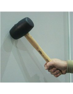 ATM-A401-Maza de goma mango madera (Ø 55 mm Cabeza 120 mm Largo 300 mm) 2