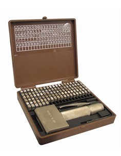Gravurem-165.3-Juego 100 caracteres Eurotype Set (3 mm)