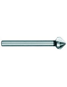 Ruko-102276-Avellanador cónico DIN 335 forma C 90º HSS mango cilíndrico largo (Ø máx. 16,5 mm)