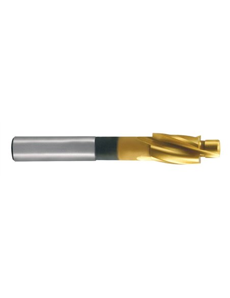 Ruko-102408T-Avellanador plano DIN 373 HSS-TiN paso medio rosca M3