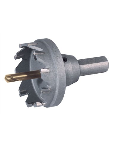 Ruko-105255-Corona perforadora de Metal duro (Ø 25,5 mm)