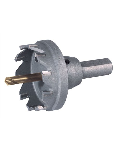 Ruko-105043-Corona perforadora de Metal duro (Ø 43 mm)