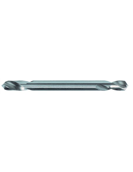Ruko-2520325-Pack de 10 brocas dobles HSS rectificada con autocentrado (Ø 3,25 mm)