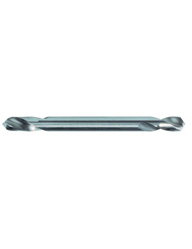 Ruko-252048-Pack de 10 brocas dobles HSS rectificada con autocentrado (Ø 4,80 mm)