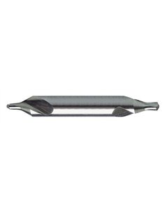 Ruko-217025-Broca centradora doble DIN 333 A HSS (Ø 2,50 mm)