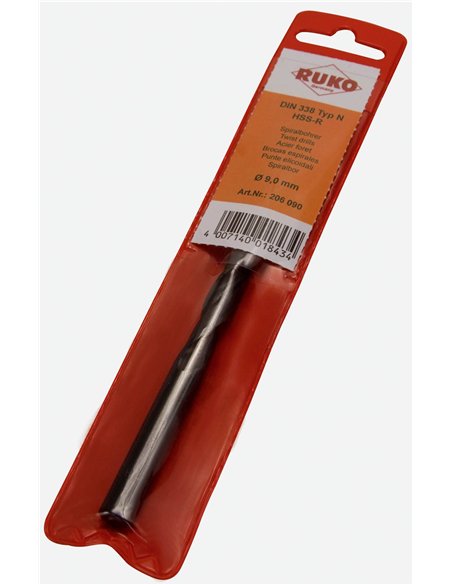 Ruko-206075-Broca HSS laminadas (Ø 7,5 mm)