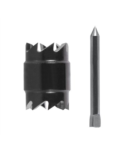 Ruko-101102-Corona de recambio para fresa de puntos de soldadura (Ø 10 mm)