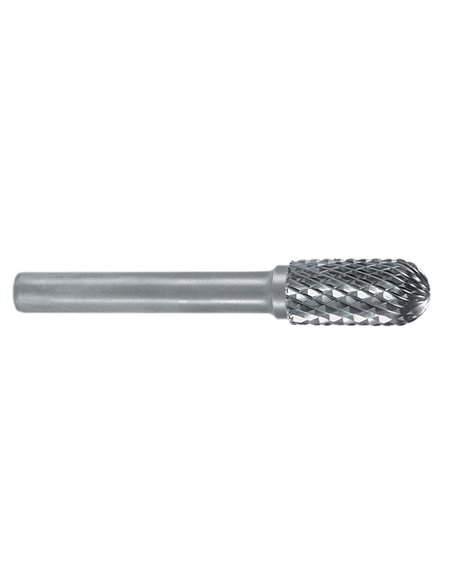 Ruko-116021-Fresas metal duro forma C-WRC Semiesférica (Ø 8 mm)