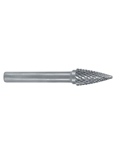 Ruko-116026-Fresas metal duro forma G-SPG Arco en punta (Ø 8 mm)