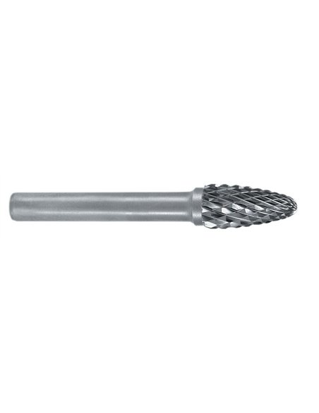 Ruko-116050-Fresas metal duro forma RBF Arco completo (Ø 3 mm)