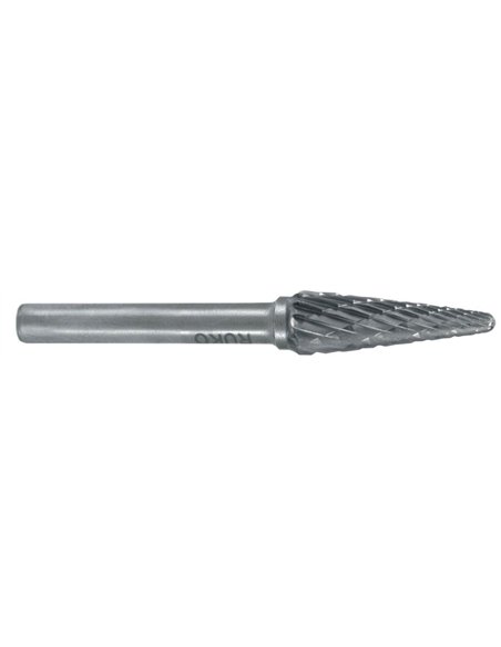 Ruko-116235-Fresas metal duro forma KEL Cono redondo (Ø 10 mm)
