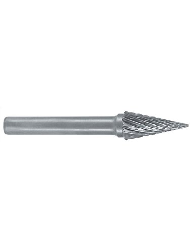 Ruko-116036-Fresas metal duro forma M-SKM Cono en punta (Ø 8 mm)