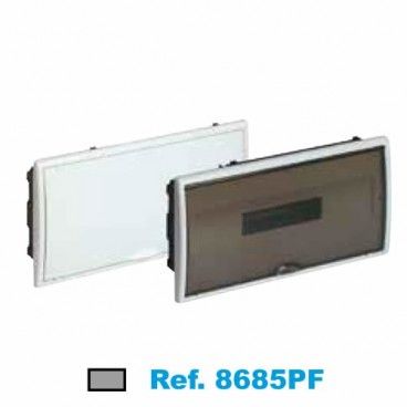 Cuadro eléctrico de empotrar 18 elementos fumé Solera Arelos 8685PF