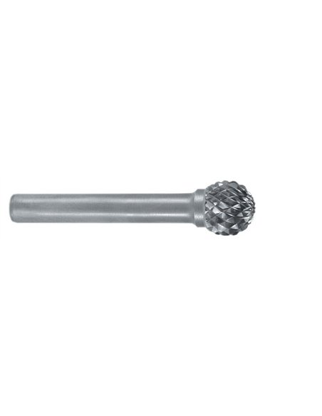 Ruko-116044-Fresas metal duro forma D-KUD Esférica (Ø 12 mm)