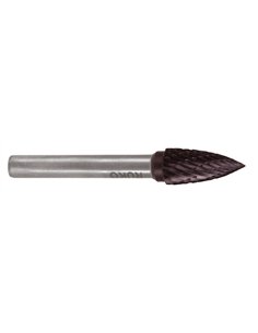 Ruko-116028TC-Fresas metal duro TiCN forma G-SPG Arco en punta (Ø 12 mm)
