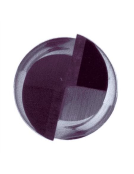 Ruko-820060HM-Fresa frontal de metal duro DIN 6527 K 2 labios (Ø 6 mm)