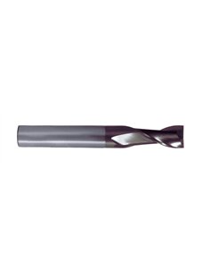Ruko-822160HM-Fresa frontal metal duro DIN 6527 L/6528 2 labios (Ø 16 mm)