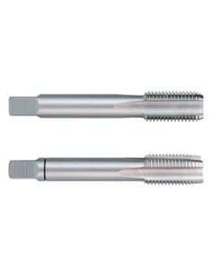 Ruko-235380-Juego de 2 machos para roscar a mano MF DIN 2181 HSS rectificados con rosca MF38 x 1,5 mm