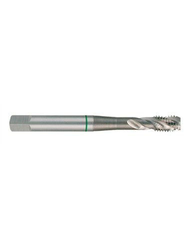 Ruko-234025E-Macho de roscar para máquinas M DIN 371 HSS-Co 5 rectificado tipo C. Rosca M 2,5