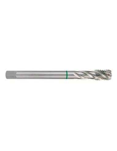 Ruko-233180E-Macho de roscar para máquinas M DIN 376 HSS-Co 5 rectificado tipo C. Rosca M18